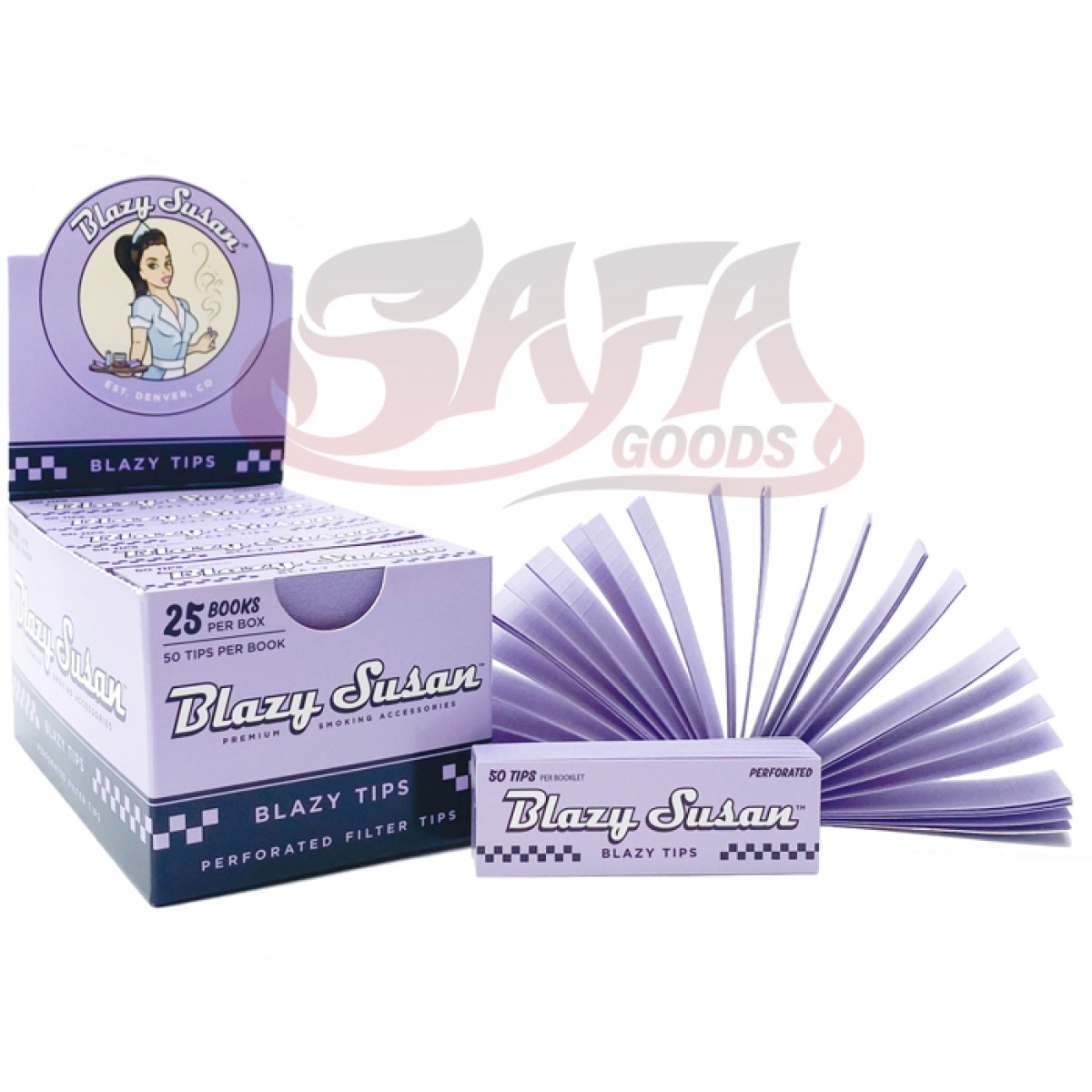 Blazy Susan - Filter Tips - 25CT BOX